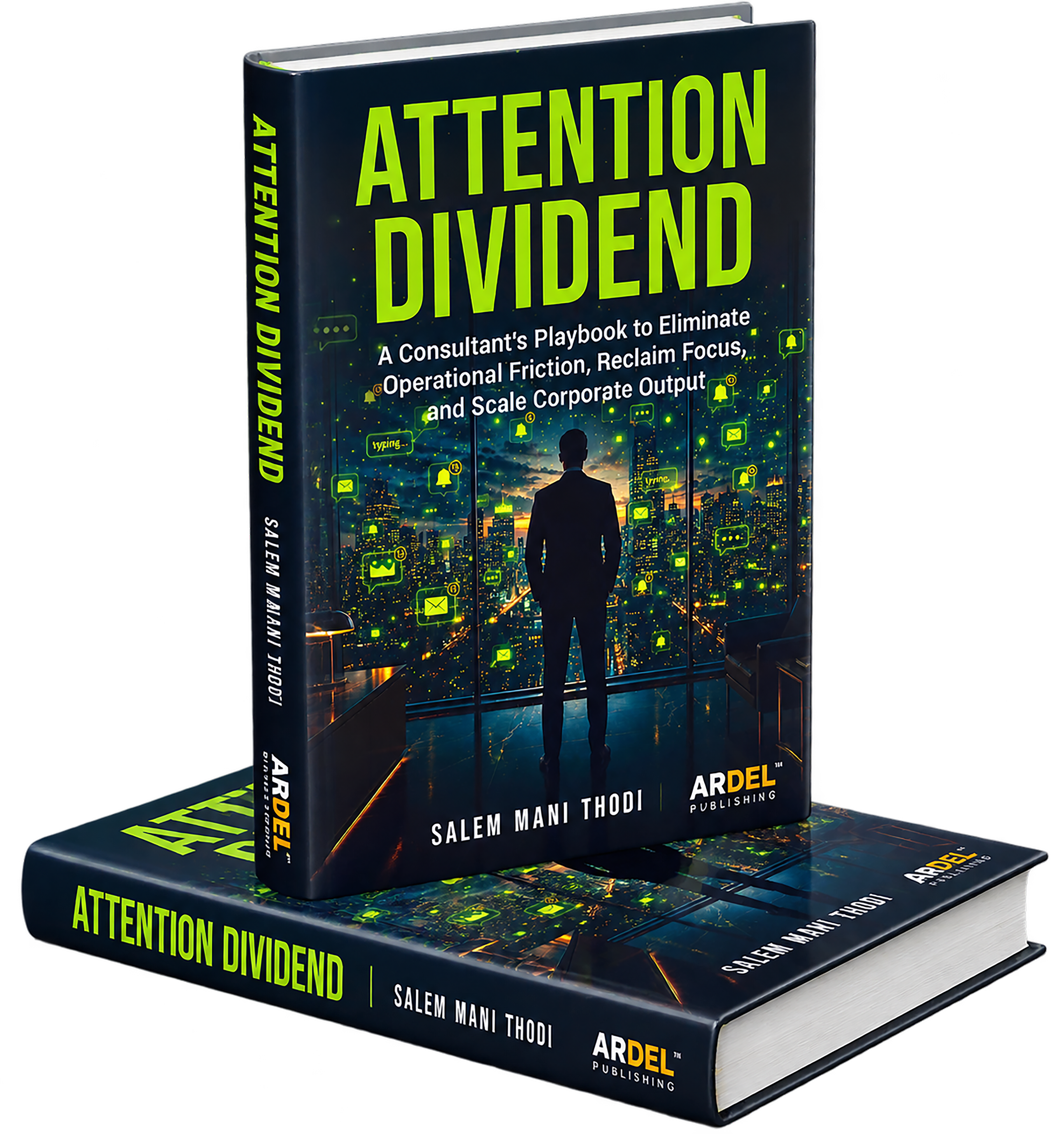 Official corporate release book mockup
